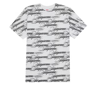 Supreme Script Tee (FW26) White