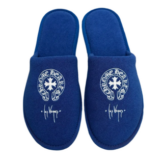 Chrome Hearts Hotel Slippers Las Vegas Blue