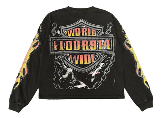 Floor914 Eagle L/S Tee Black
