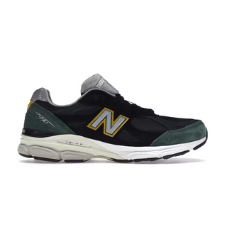 New Balance 990 Black Green Yellow