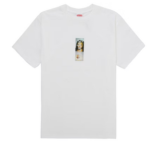 Supreme Prayer Card Box Logo Tee White