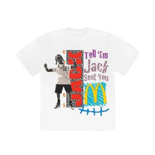 Travis Scott Smile Tee White