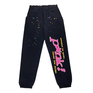 Spider Punk Sweats Black