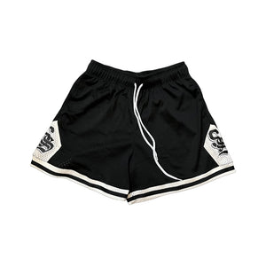 SS Diamond Mesh Shorts Black