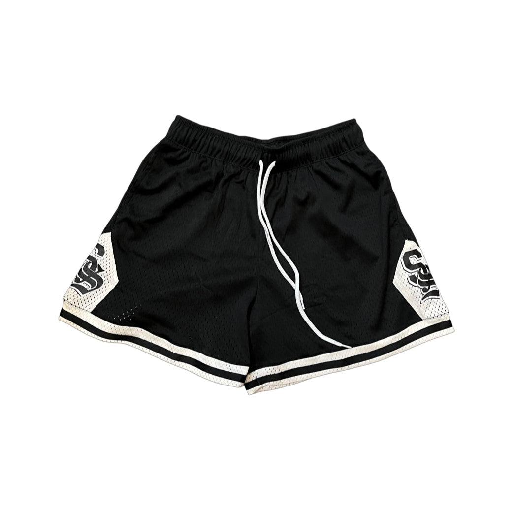 SS Diamond Mesh Shorts Black