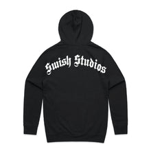 Load image into Gallery viewer, Old English Hoodie Black