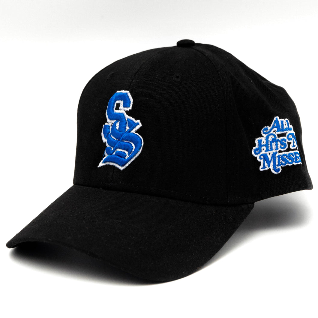 Staple Snapback Blue Black