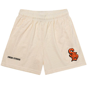 SS Mesh Shorts Tan